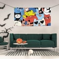 thumbnail image 2 of Pofeuu Funny Cats Print Colorful Yard Festival Banner Sign Party Outdoor & Indoor Party Decoration Banne Festival Yard Sign-Small, 2 of 8
