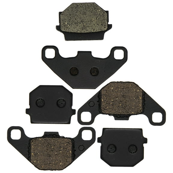 Niche Complete Organic Brake Pad Kit for Yamaha Grizzly 300 ATV MK1001559