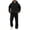 Black&1080, variant on CONFREE Mens Track Suit 2 Peice Set Casual Sweatsuit for Men Baggy Hoodies Sweatpants Outfits Comfy Fall Winter Tracksuit