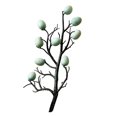 thumbnail image 1 of Ramas de árbol de huevos de Pascua Adorno simple Decoración de Pascua Tallo de huevo de Pascua para huevo verde, 1 of 9