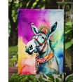 thumbnail image 3 of Hippie Animal Donkey Garden Flag 11.25 in x 15.5 in, 3 of 5