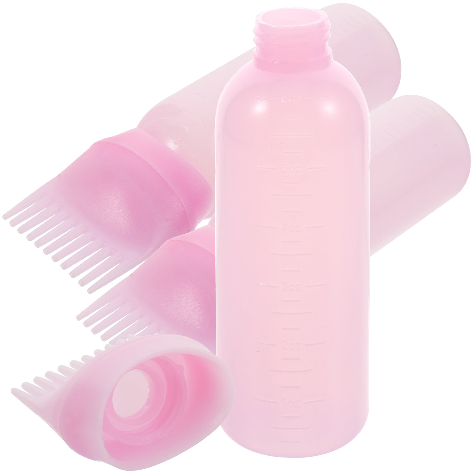MERRYHAPY 2pcs Hair Oil Applicator Root Comb Applicator Bottle Scalp Oil  Applicator Hair Oil Comb Hair Oiling Applicator Scalp Applicator Pink Suit