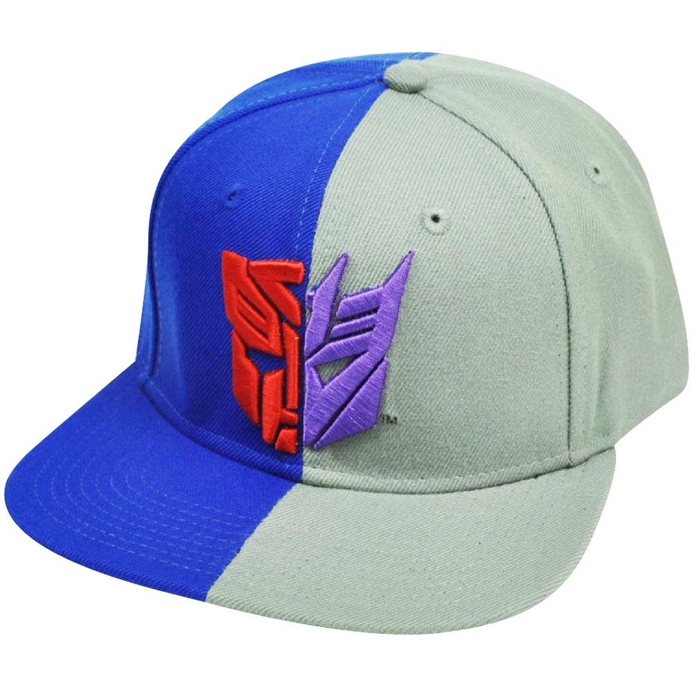 Concept One Accessories Transformers Decepticons Cartoon Snapback Hat Cap Megatron Optimus