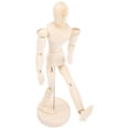 thumbnail image 3 of Artist Mannequin Model Moveable Wooden Mannequin Model DIY Painting Model, 3 of 9