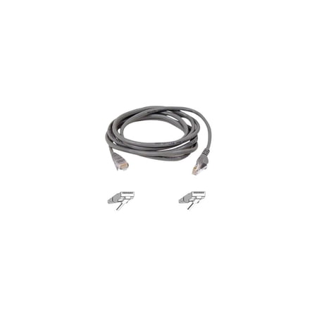 UPC: 0722868109199 | Belkin A3L791-100 100 ft. Cat 5E Gray Network Cable