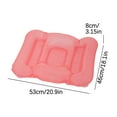 thumbnail image 3 of Agiferg Adult Spa Inflatable Cushion Chair Backrest With Suction Cup Inflatable Cushion, 3 of 6