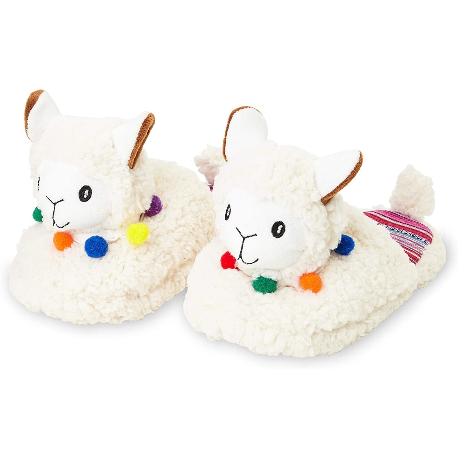 Women Plush Cat Slippers Winter Warm Home Soft Cozy Indoor Kitten Pet Comfort
