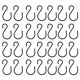 thumbnail image 1 of 100 unids ganchos de jaula de pájaros práctico pájaro ganchos colgantes resistentes holgones colgantes ganchos HOMEMAXS 11117792-MX, 1 of 6