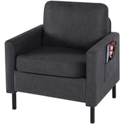 Accent Arm Chair Single Sofa Bedroom Chair Reading Chairs for Adults Suitable for Small Spaces