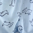 thumbnail image 6 of NAISIBABY Boys Girls Casual Pants, Prints Cotton Linen Thin Home Mosquito Proof Pants Light Blue 2-3T, 6 of 6