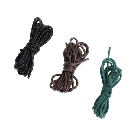 Rupoun 3Pcs Carp Fishing Line Sleeve European Style Rubber Rig Tube Sleeve Bite & Wrap Resistant Tackle (4.3 inches / 11 cm)