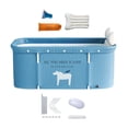 thumbnail image 1 of Tina de Baño Sunnimix Bañera de Inmersión plegable para Baño Pequeño, 1 of 8