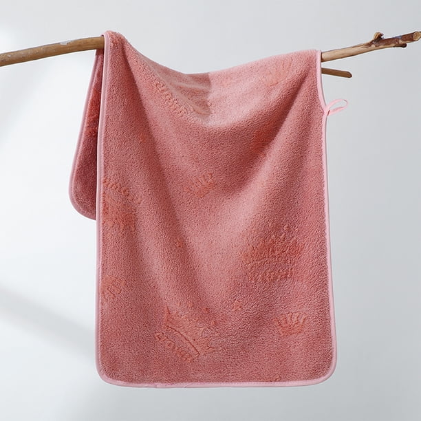 Organizadores de armario y almacenamiento, Organización y almacenamiento, Contenedores de almacenamiento, Toalla de vellón Corals y toalla de baño Toalla facial y de baño suave y absorbente para el ho
