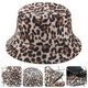 thumbnail image 2 of Leopard Printing Fisherman Hap Sun Shade Bucket Hat Fashion for Women, 2 of 4