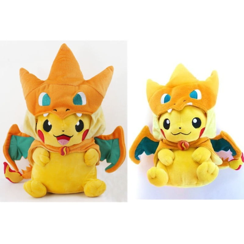 pikachu charizard plush