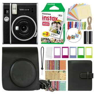 Value Pack: Fujifilm Instax Mini 40 Instant Film Camera with 20