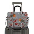 thumbnail image 2 of 16" Laptop Briefcase for Work Travel Laptop Shoulder Bag Carrying Handbag Laptop Case Red Berries and Robin Birds, 2 of 8
