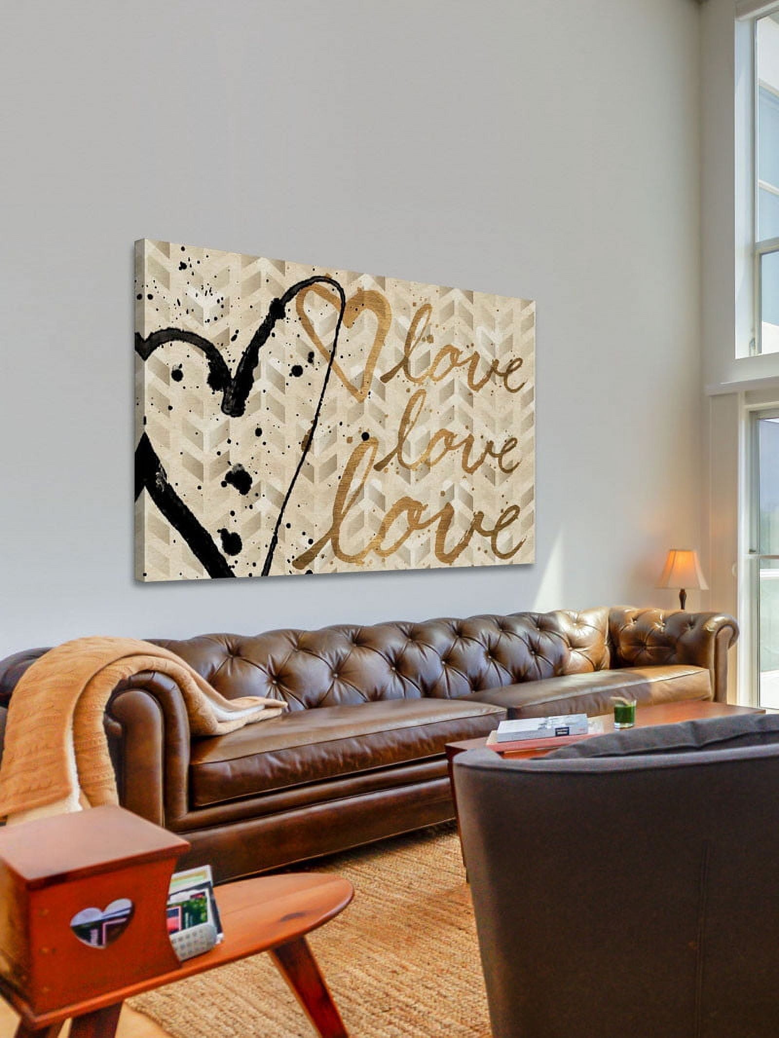 Marmont Hill "Love Trio" Painting Print on Canvas