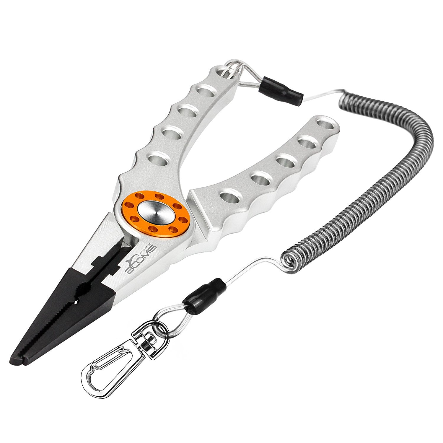 Booms Fishing X1 Aluminum Fishing Pliers Hook Remover Braid Line
