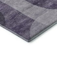 thumbnail image 4 of Addison Rugs Mayfield Washable Transitional Art Deco Purple Runner Rug, 2'3" x 7'6", 4 of 5