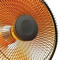 thumbnail image 2 of Comfort Glow ERH375 1,000-Watt-Max Portable Oscillating Radiant Parabolic-Dish Heater, ERH375, 2 of 4