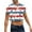 *2White, variant on Shirts for Men Short Sleeve Round Neck Summer Leisure Print Crop Top Navy XL