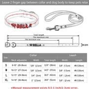 Newborn Brand Personalized Dog Collar PU Leather with Rhinestone Letters, Customized Sparkling Name Collar for Small Dogs Cats,Pink,8-10 inch,Small