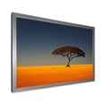 thumbnail image 4 of Designart "Minimalist Photo Of African Landscape" Africa Picture Framed Wall Decor, 4 of 5