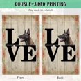thumbnail image 6 of Funny Husky Dog Garden Flag Love Valentine''s Decoration Flag Banner for Yard Outside Double Side 12.5X18 Inch, 6 of 6