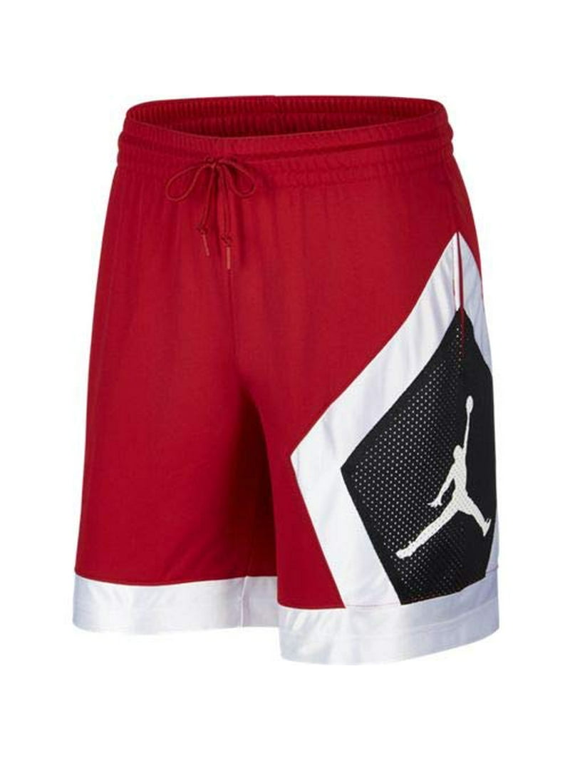 Nike Men's Jordan Jumpman Diamond Short Red/Black/White M AV3206-687 Walmart.com