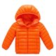 thumbnail image 2 of Herrnalise - Chaqueta de invierno para niños, color liso, con capucha y cremallera, 2 of 8