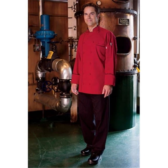 Baggy Pant Blk-Red Pinstripe 2Xl