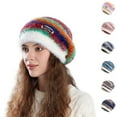 thumbnail image 2 of FAWUUDO Winter Beanie Hats for Women Fleece Lined Warm Thick Soft Stretch Knit Cap for Cold Weather, 2 of 2