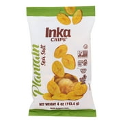 Inka Crops - Plantain Chips - Original - Case of 12 - 4 oz.