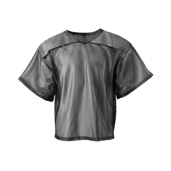 A4 All Porthole Practice Jersey For Youth Male in Black | NB4190