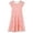 Pink, variant on Girls Summer Dresses Ruffle Sleeve Girls Casual Dresses Tiered Sun Dresses with Pockets Dresses for Girls 12-13 Years