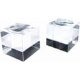 thumbnail image 2 of Amlong Crystal Cube Stand for up to 80mm Ball 2 Pack, 2 of 3