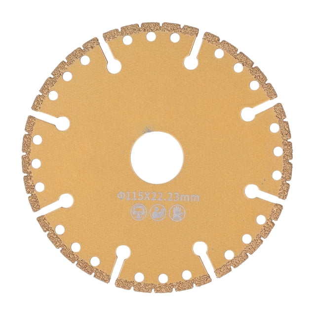 Disco De Diamante, Eliminación De Polvo Hoja De Sierra De Diamante Disipación De Calor Bajo Riesgo Para La Seguridad 115 X 22,23 Mm Para Tubo Cuadrado