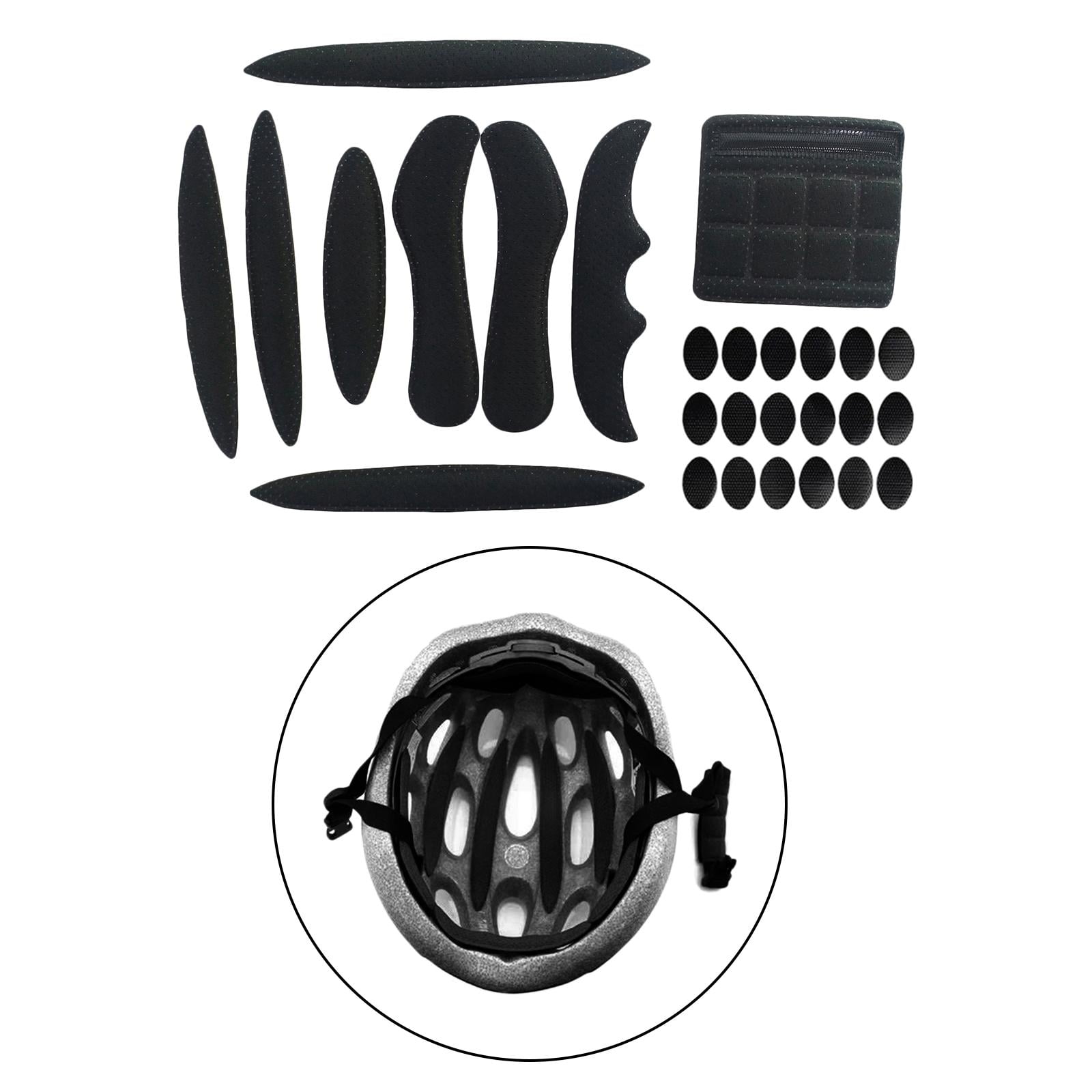 bike helmet replacement pads walmart MTGHYARE Universal Foam Padding Kit Set Cycling Padding Pads Cushions for Bike Cycling Helmet : Automotive Breathable air vents for better venlitation Helmet Padding Foam - Replacement