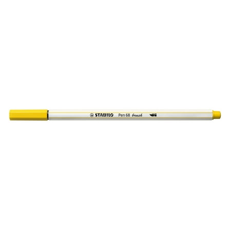 STABILO Pen 68 Brush , Yellow