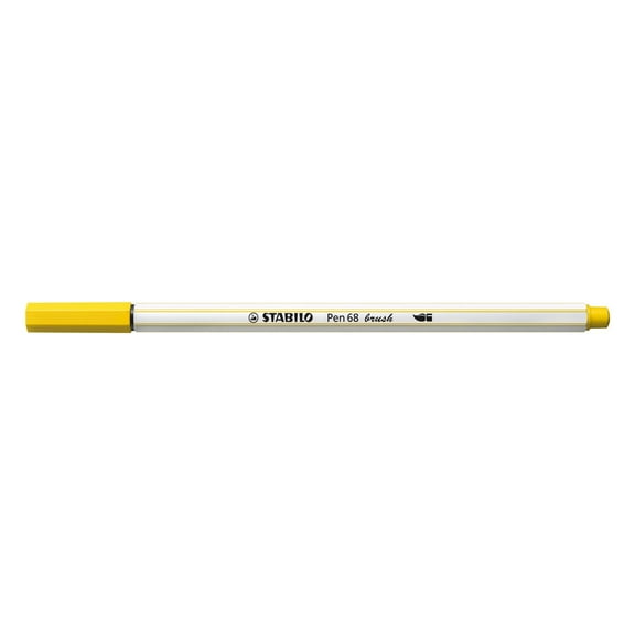 STABILO Pen 68 Brush , Yellow