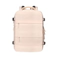 thumbnail image 1 of Mochila de viaje con funda para carrito, bolsillo húmedo, mochila para llevar, mochila de día para Beige, 1 of 8