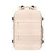 thumbnail image 1 of Mochila de viaje con bolsillo impermeable para mujer, ideal para viajes de avión. Beige, 1 of 8