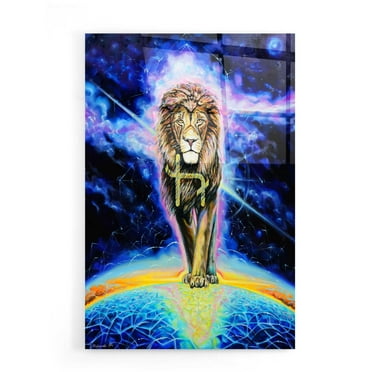 Epic Art 'Halo ' by Jan Kasparec, Acrylic Glass Wall Art, 16"x24"