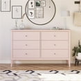 thumbnail image 1 of Ameriwood Home Franklin Commode à Tiroirs 6 en Rose, 1 of 9