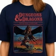 thumbnail image 2 of Dungeons And Dragons Fantasy Role-Playing Game Men's And Women's Graphic Tee 100% Cotton by TBun, Full Sizes S-5XL, 2 of 5