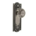 thumbnail image 3 of Grandeur Parcir_Prv_234 Parthenon Solid Brass Rose Privacy Door Knob Set - Brass, 3 of 6
