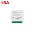 thumbnail image 2 of Module de Commutateur Intelligent Mini Disjoncteur de Télécommande Sans Fil; Commutateur de Commande Relais Maison Hôtel WiFi Disjoncteur Intelligent, 16A, 2 of 8