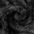 thumbnail image 6 of Home Soft Things Saga Double Sided Faux Fur Throw - Black - 50" x 60", 6 of 9