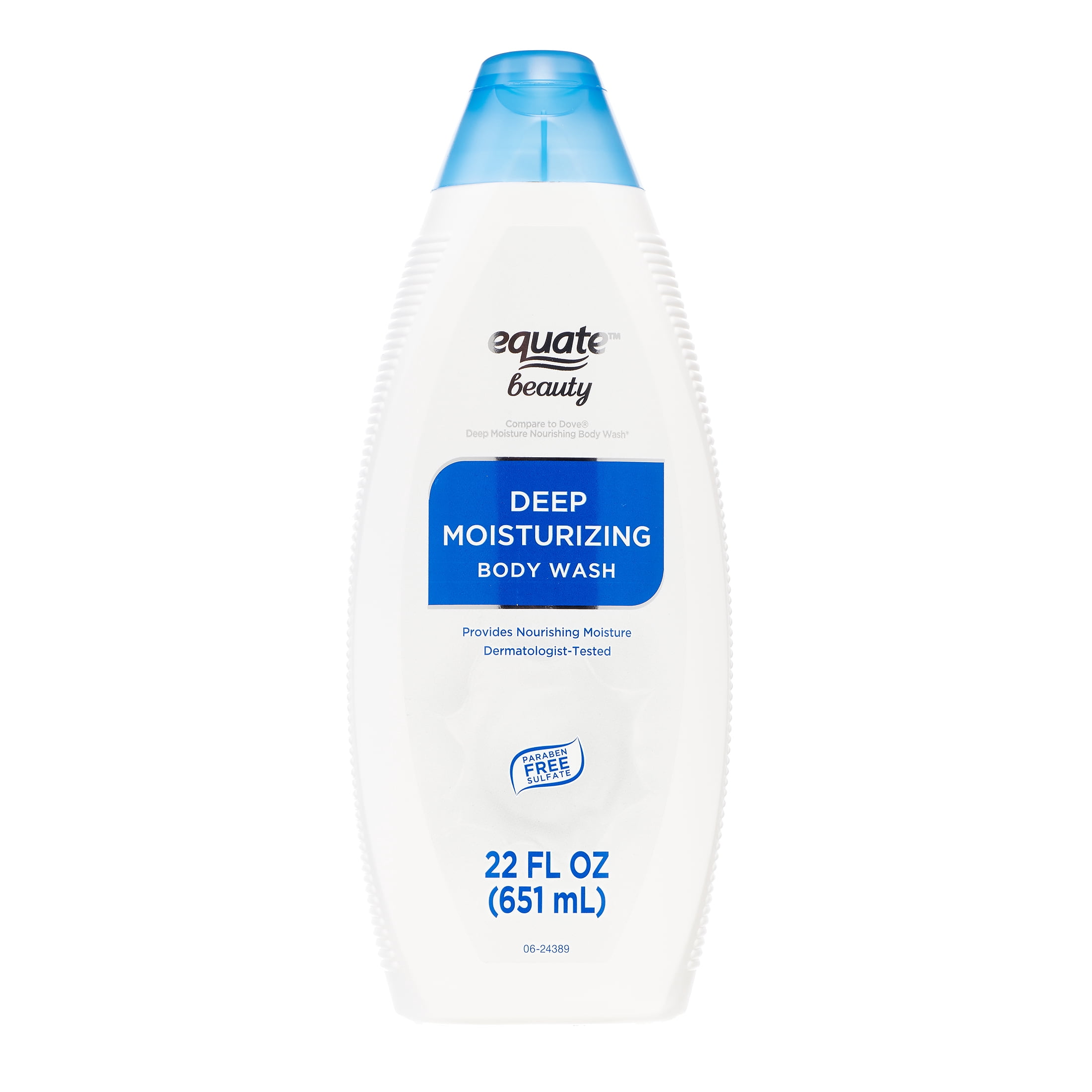 (4 pack) Equate Beauty Deep Moisturizing Body Wash, 22 fl oz, 2 Pack